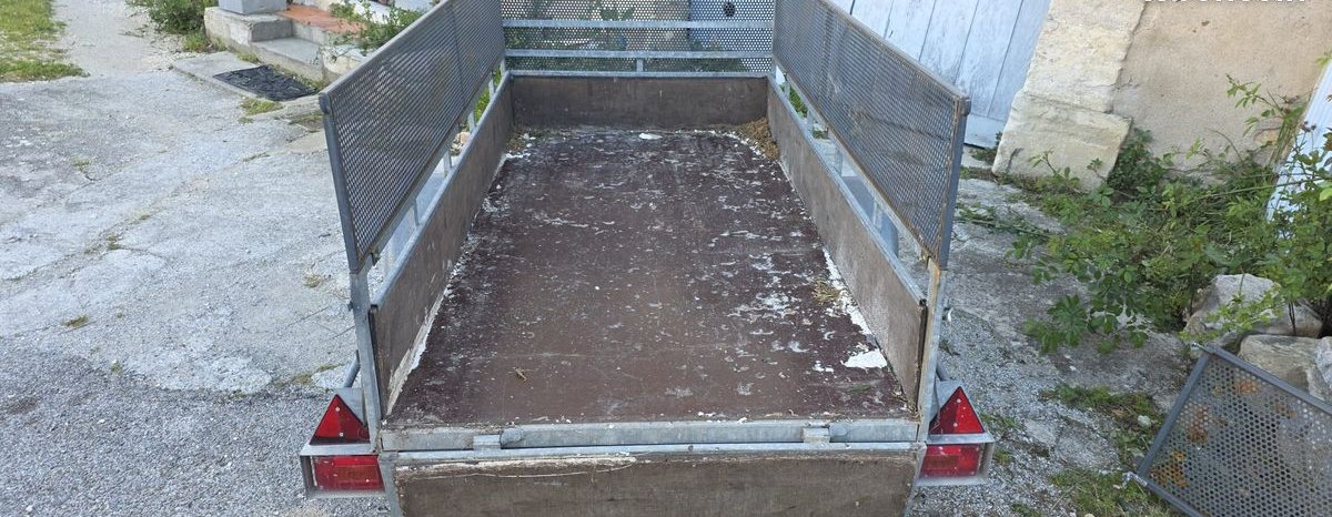 Remorque XXL PTAC 500kg avec rehausses 2