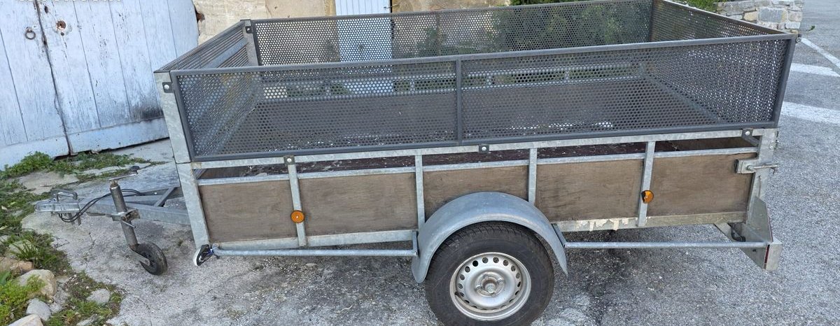 Remorque XXL PTAC 500kg avec rehausses 3