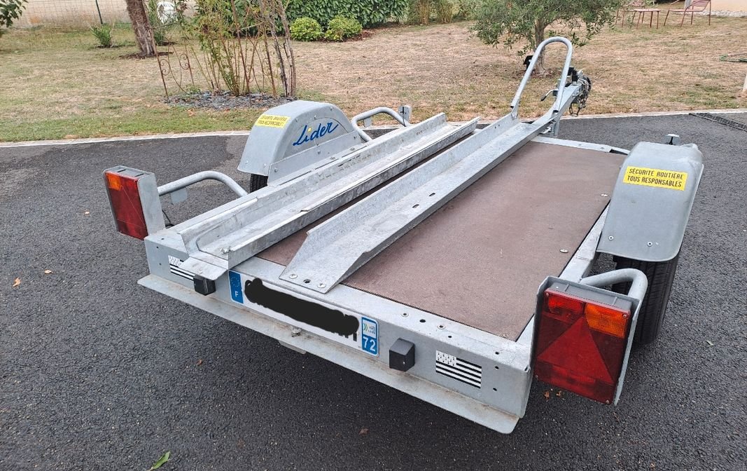 Remorque Porte Moto Quad PTAC 500 Kg 2