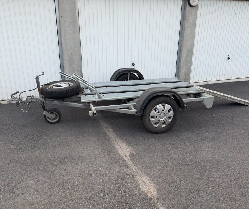 Remorque Porte Motos 3 Rails