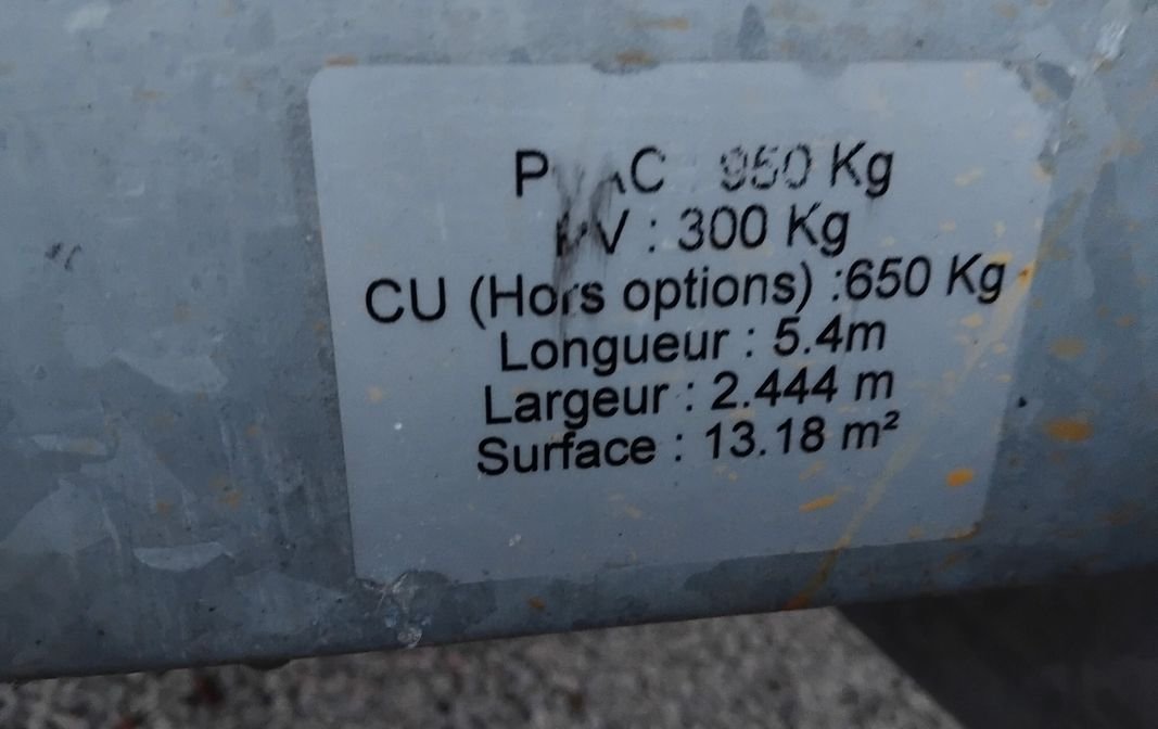 Remorque porte voiture "FRANC" 2