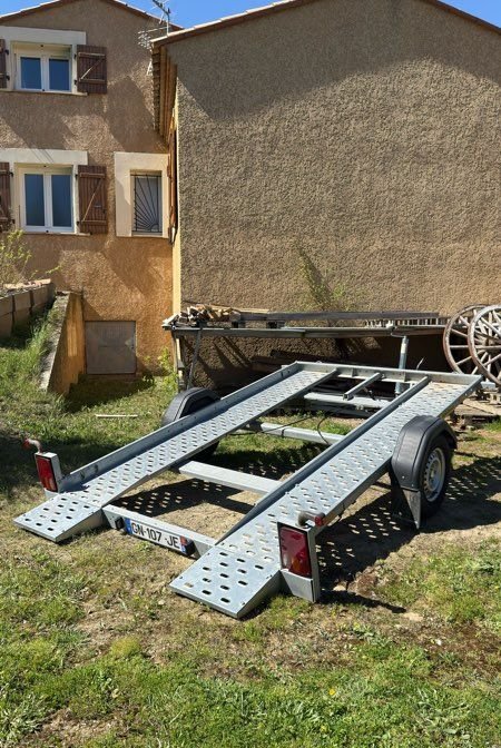 Remorque porte voiture Sogewalot 2