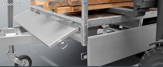 Remorque plateau 2Tonne 3