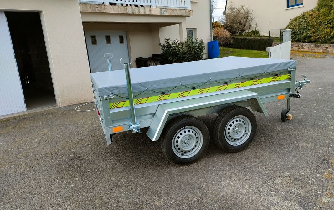 Remorque 750kg double essieux R256 SOREL 2