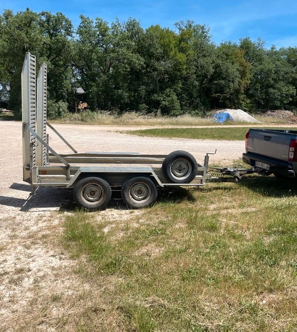 Remorque porte engins LIDER 2T5 2