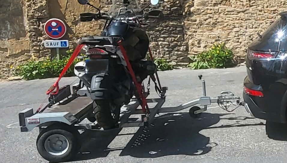 Remorque pour moto