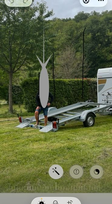 Remorque porte voiture