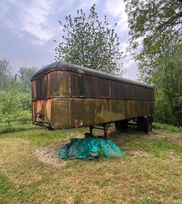 Semi remorque us ww2 10 ton Gross low bed ( fiche 75)