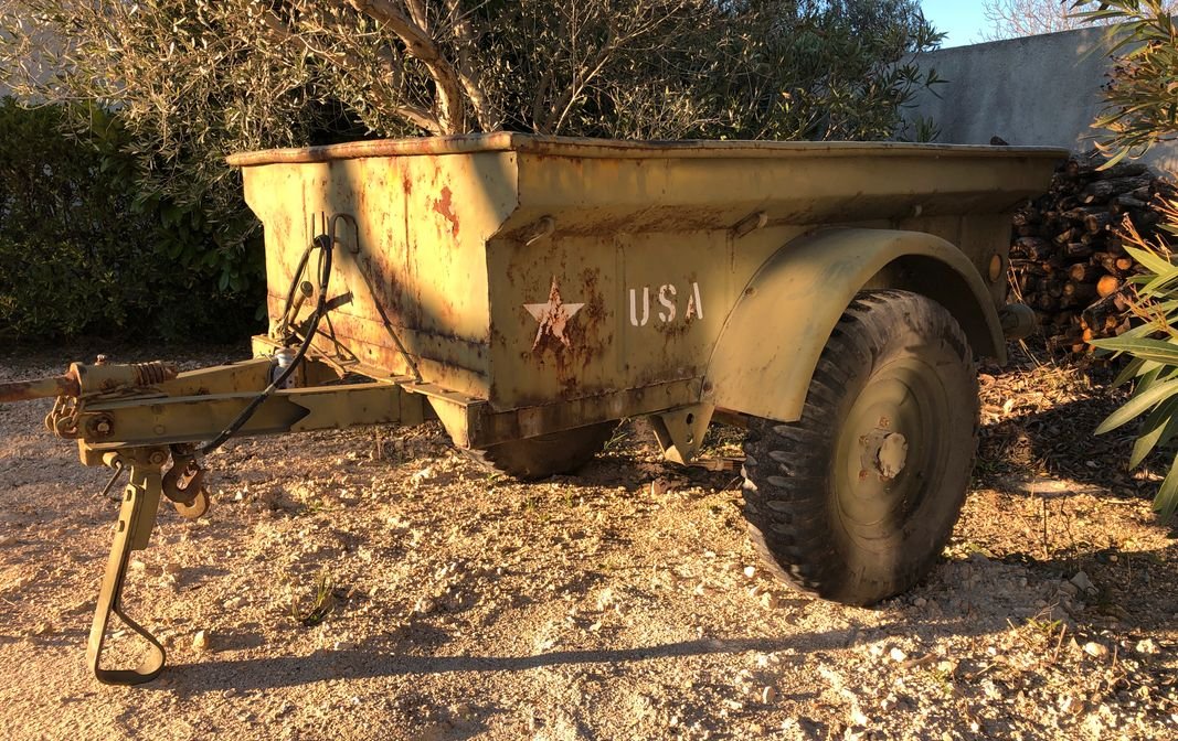 Remorque Jeep militaire willis hotchkiss