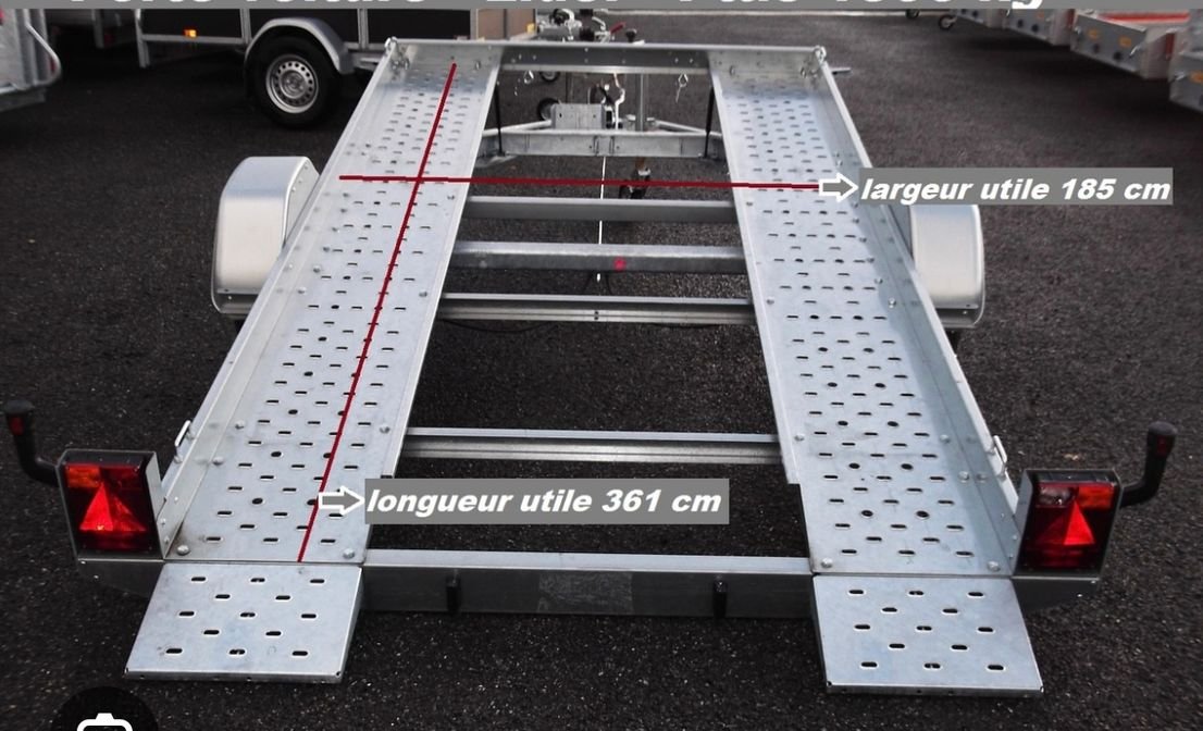 Porte voiture Lider 1300kg 3