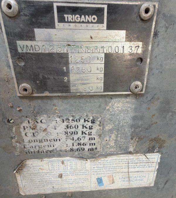 Remorque TRIGANO 2