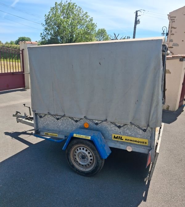 Remorque voiture marque MIL polyvalente