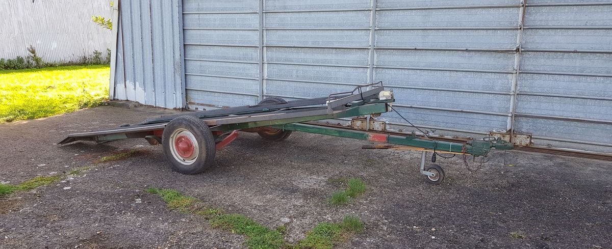 Remorque porte véhicule basculante 2