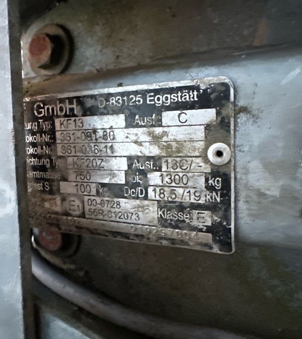 Remorque hydraulique gmbh KF13 3