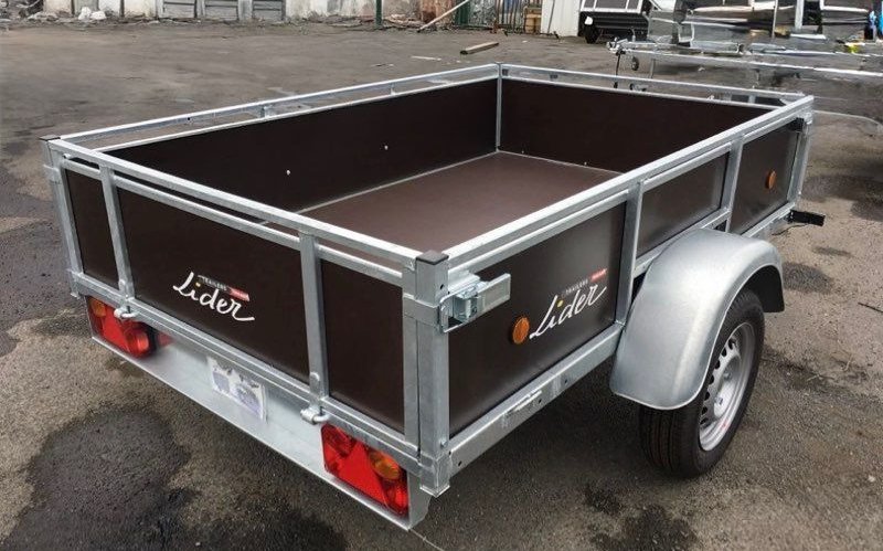 REMORQUE LIDER BOIS 500 KG - 2 m - AVEC NOMBREUX ACCESSOIRES 2