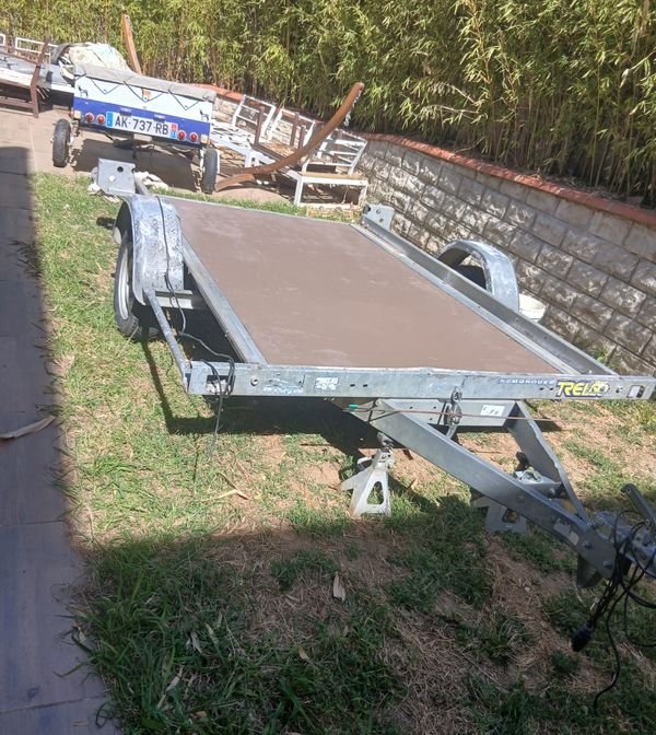 Remorque plateau 750kg ptac