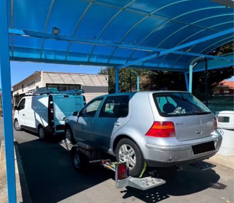 Plateau porte voiture