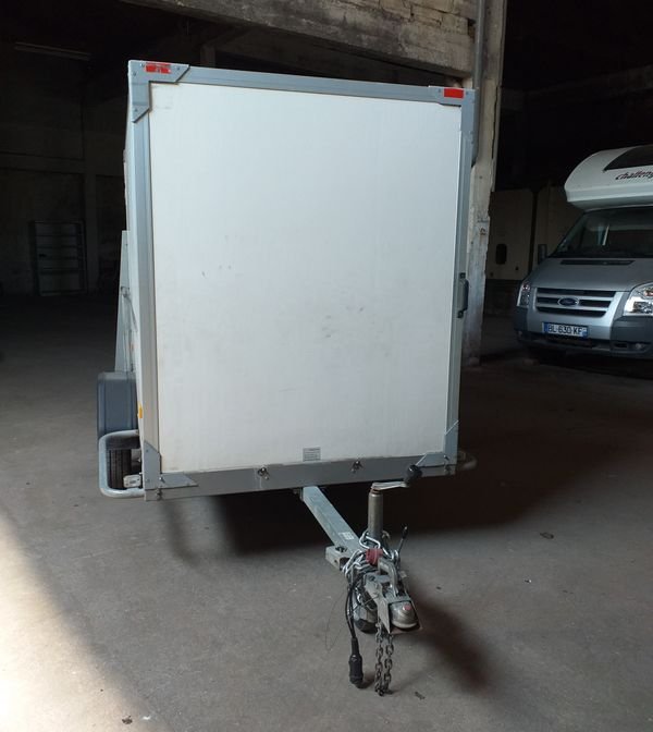 Remorque fourgon ptc 750 kg