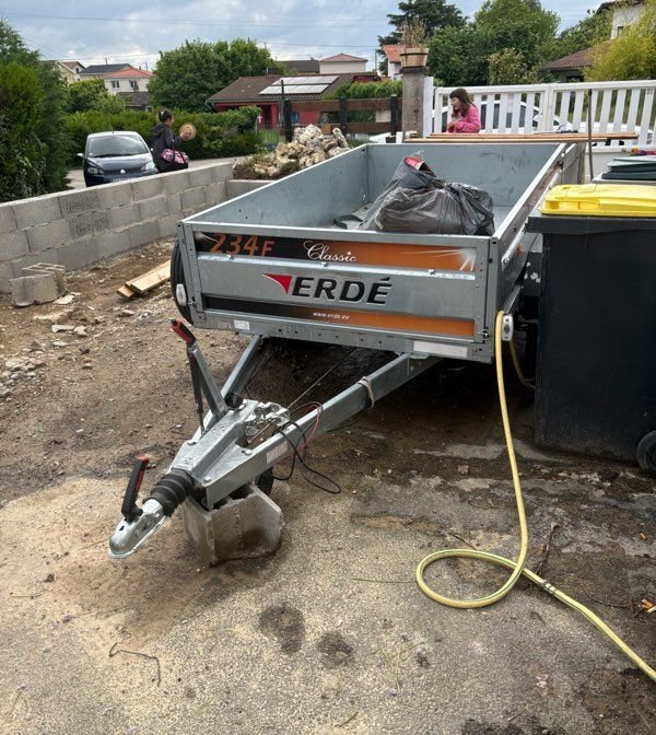 Remorque 1.5 tonnes