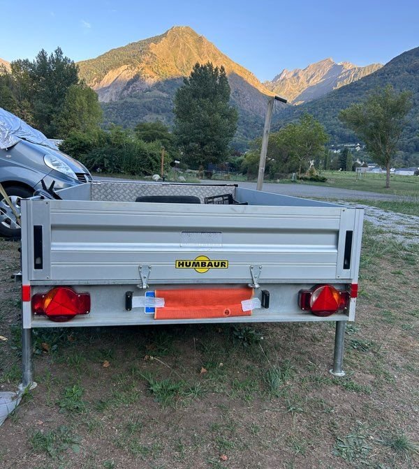 Remorque humbaur alu 3 m état neuf 2