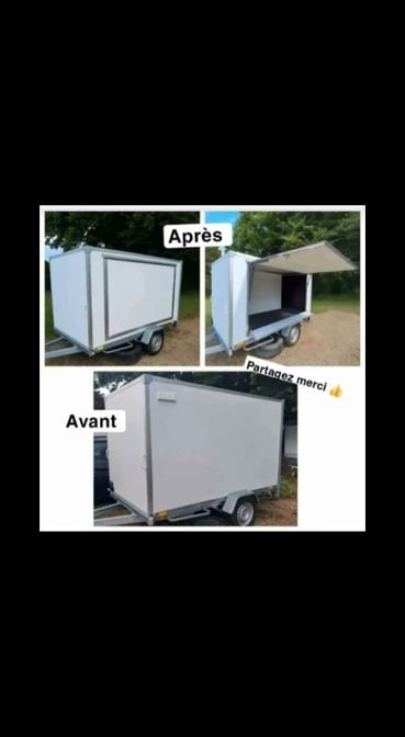 Ouverture de panneau foodtruck