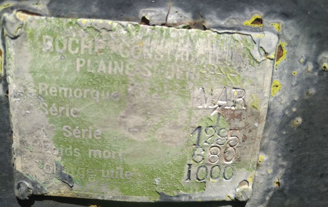 Remorque armėe type GMC 3