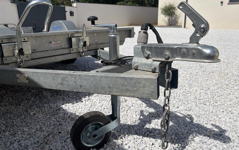 REMORQUE LIDER Plateau basculant 750kg 2