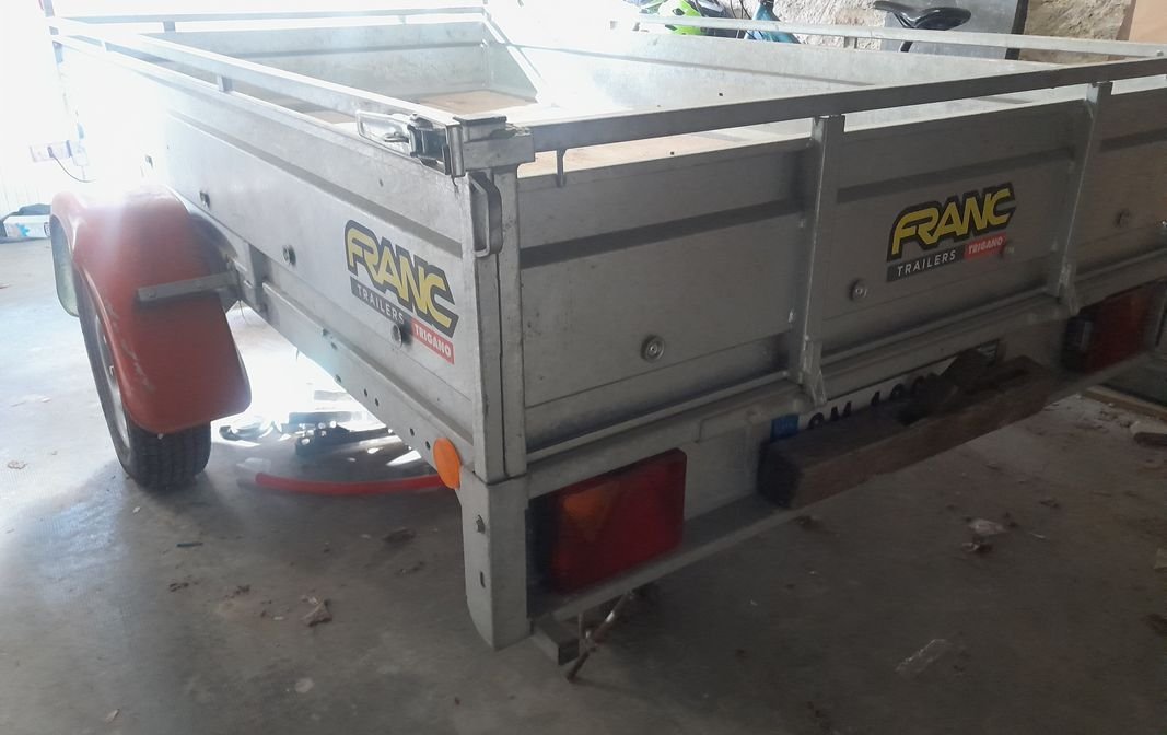 Remorque FRANC PTC 750kg 2