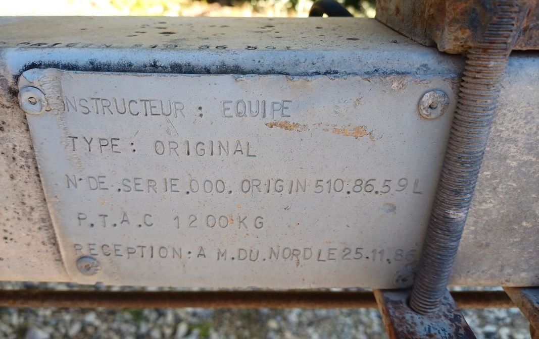 Remorque PTAC 1200 kgs 3