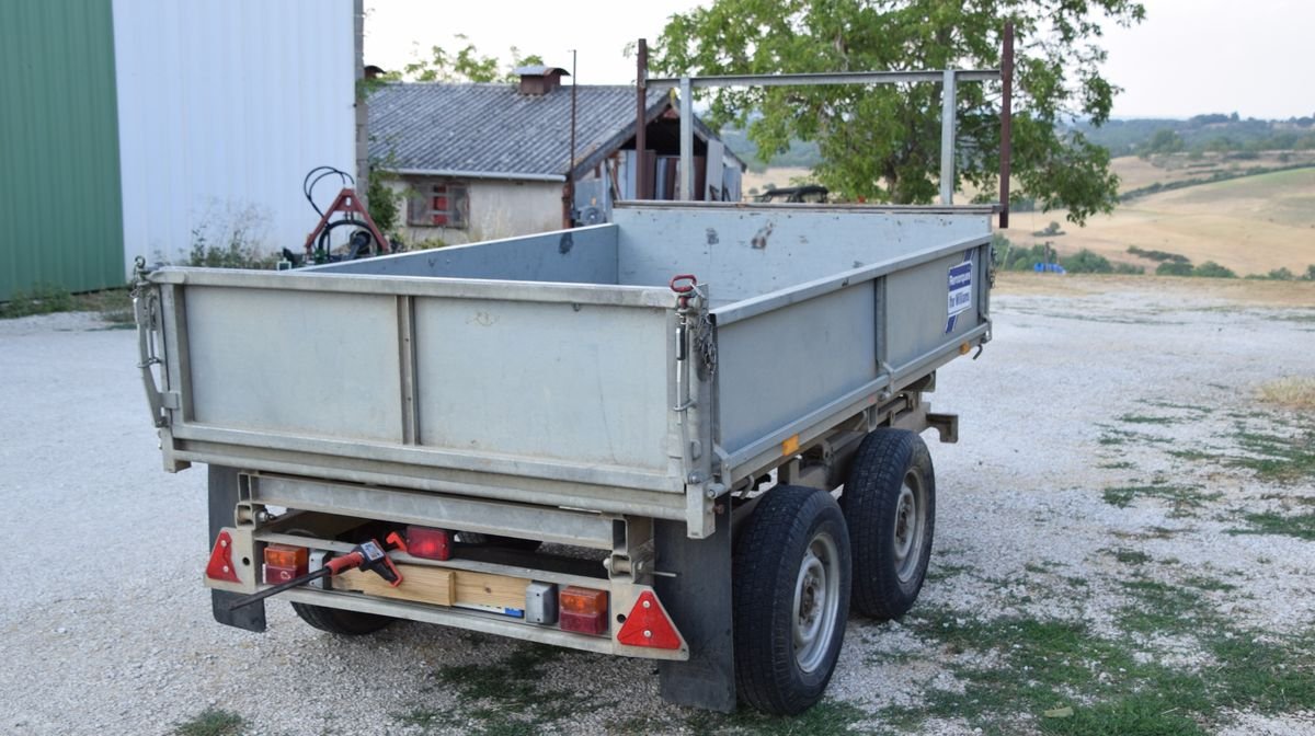 Remorque benne 2700 kg 2