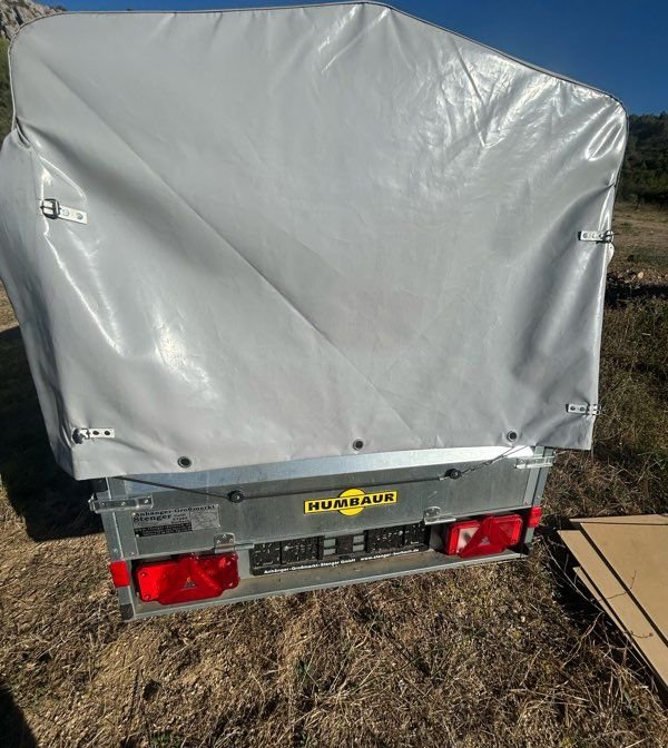 Remorque 750kg bâcher 3