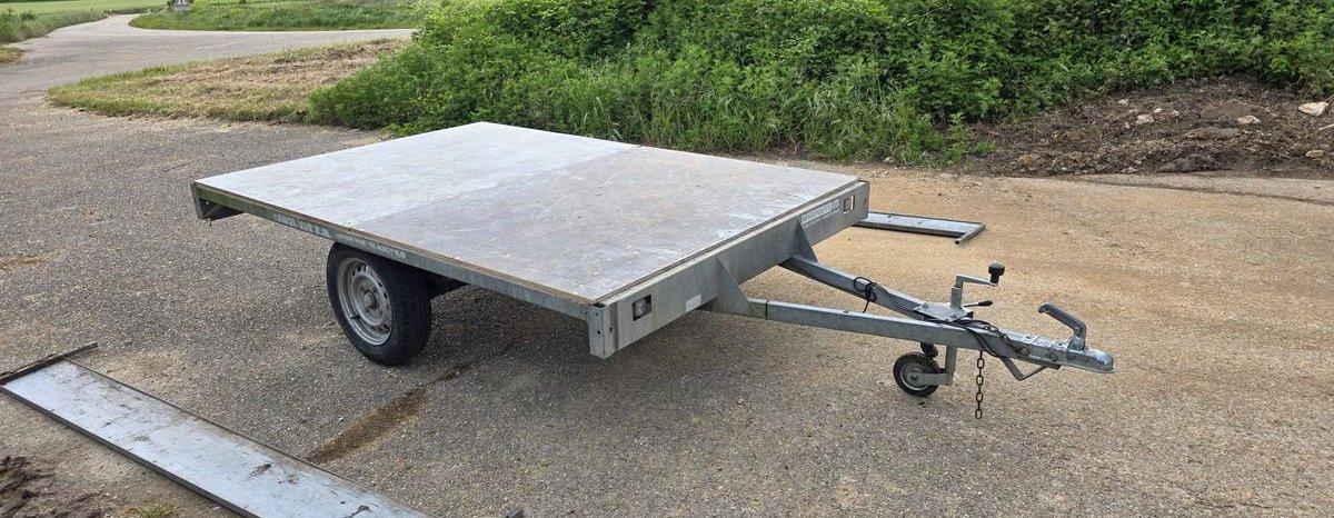 Remorque plateau PTAC 500kg 255cm x 165cm
