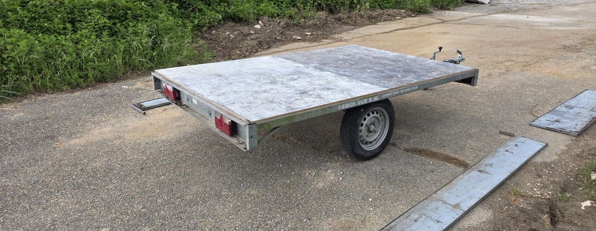 Remorque plateau PTAC 500kg 255cm x 165cm 2