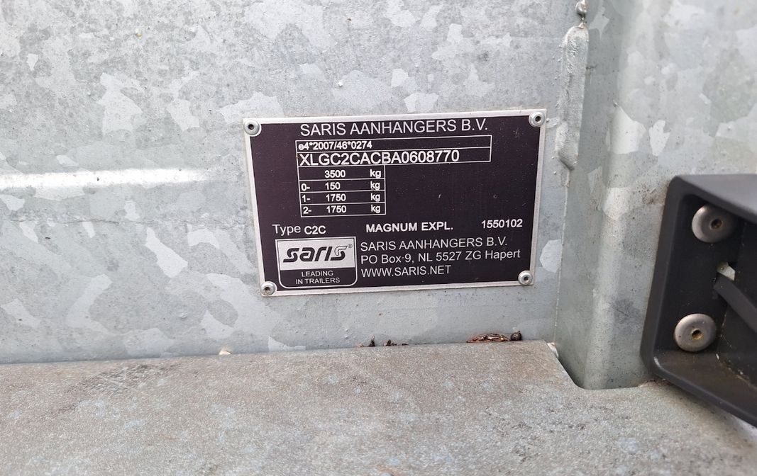 Remorque 3,5 tonnes 3