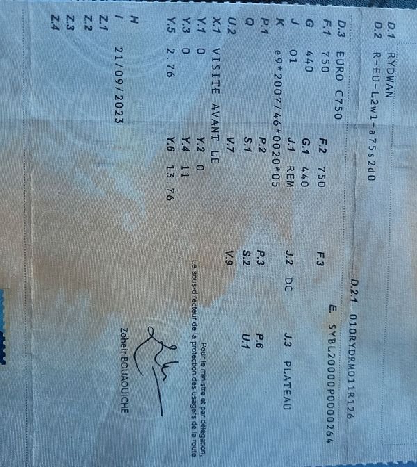 Remorque double essieux a vendre 3