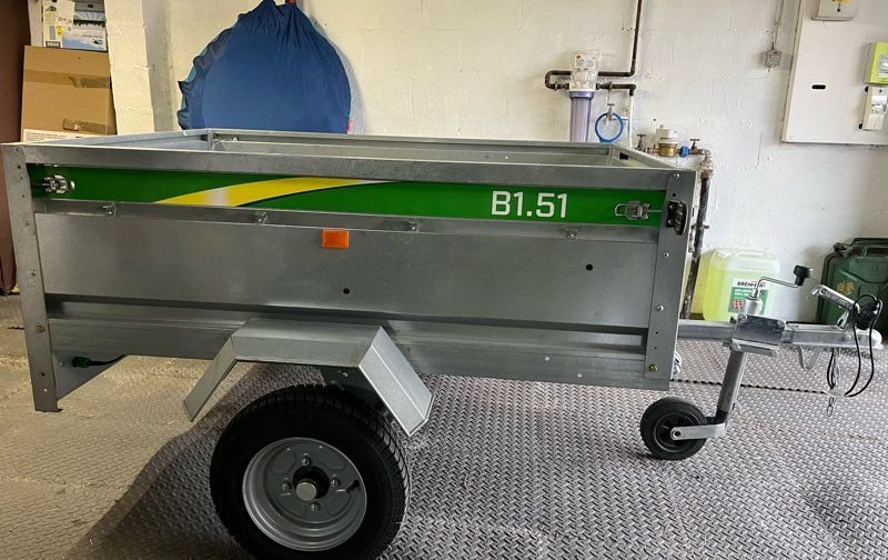 Remorque Feu Vert B1.51 + Bâche + Roue de secours – Super état 3