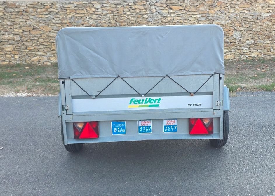 Remorque Bagagère ERDE 499kg de 2014