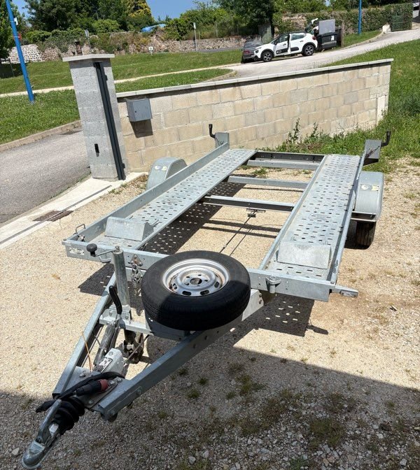 Remorque porte voiture buggy 4x4 2