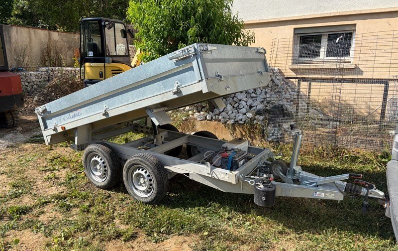 Remorque LIDER benne électrique 2,5T