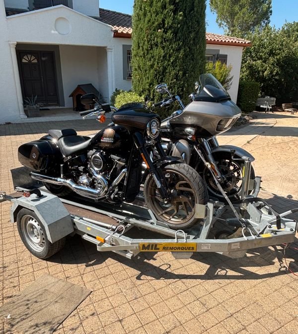 Remorque porte moto MIL 3
