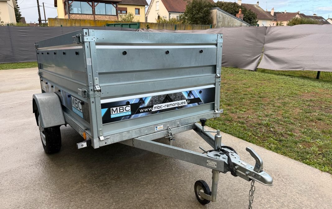 Remorque basculante MBC 233 SE – 233x132x39 cm – PTAC 500 kg + options 2