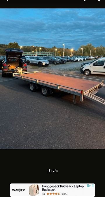 Plateau porte voiture Eduard 2700 kg 3