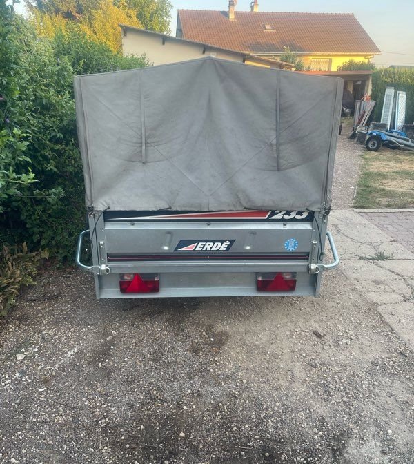 Remorque ERDE 233 bâche haute 2