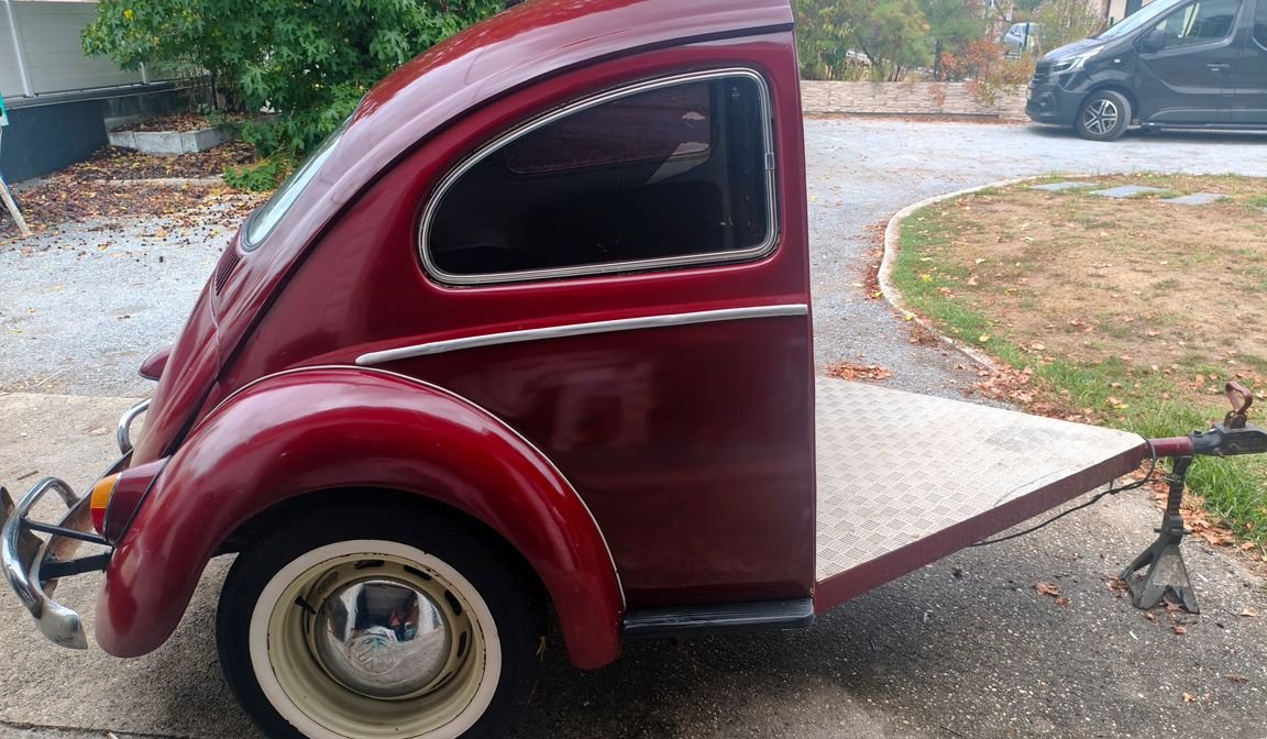 Remorque +attellage cox coccinelle buggy combi karmann transporter