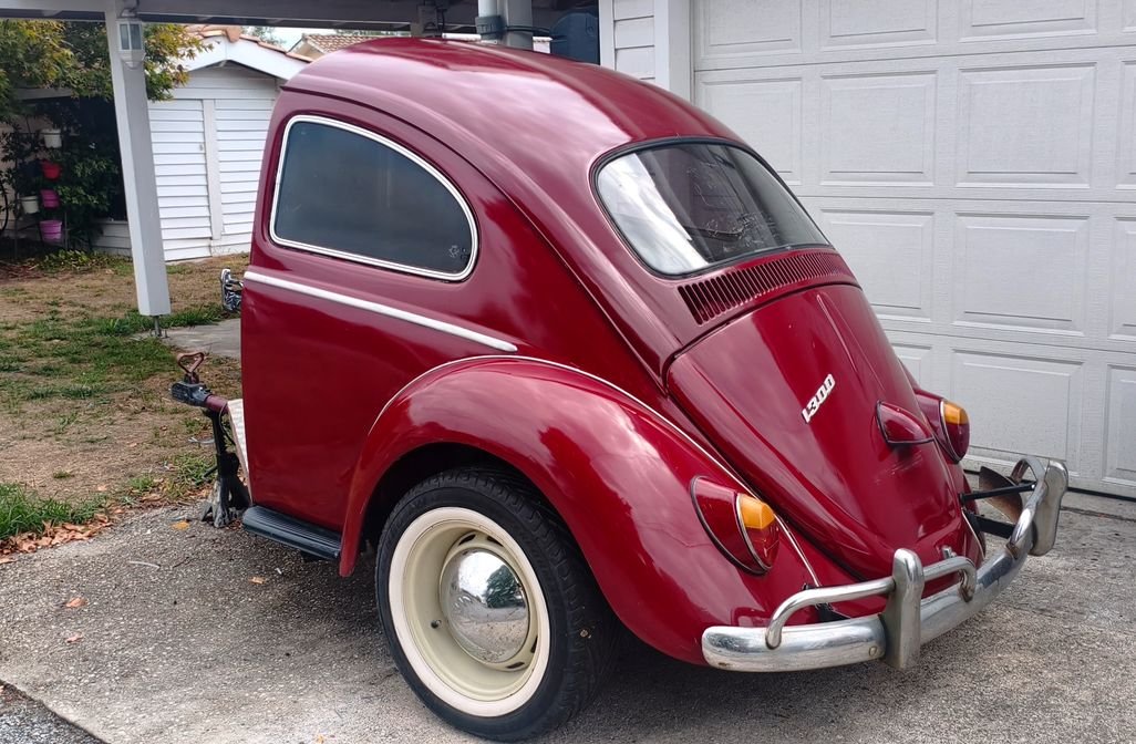 Remorque +attellage cox coccinelle buggy combi karmann transporter 3