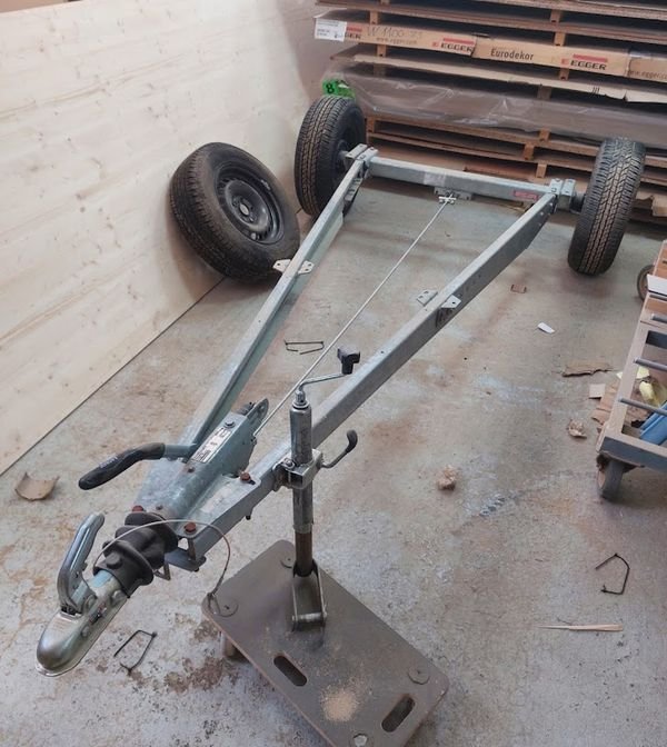Châssis remorque homologable KNOTT 1050kgs