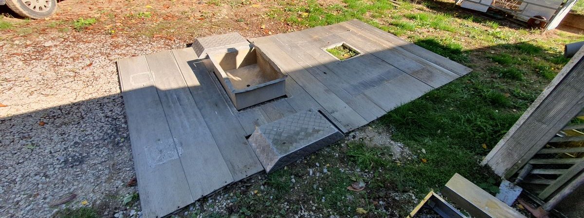 Plateau remorque aluminium