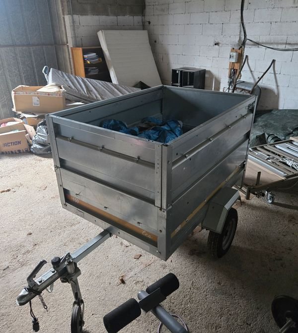 Remorque ERDÉ ECO 150 – PTAC 500 kg – Rehausses – 2022 2