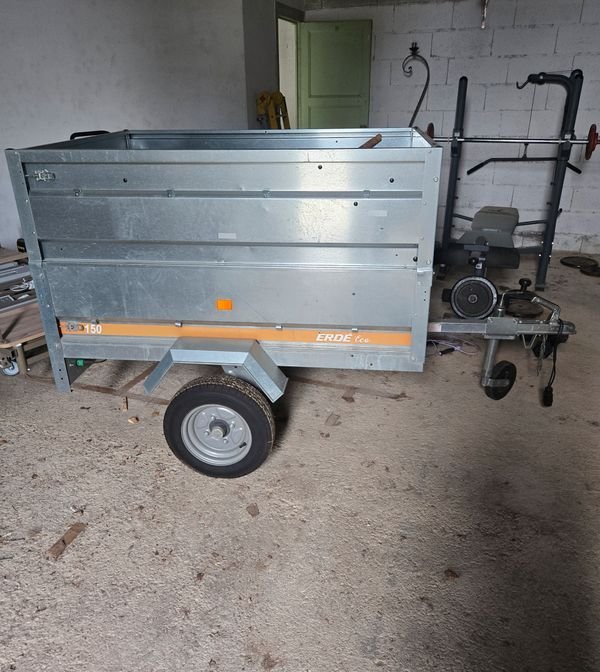 Remorque ERDÉ ECO 150 – PTAC 500 kg – Rehausses – 2022 3