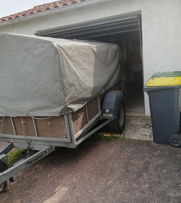 REMORQUE Routière PORTAFLOT Basculante